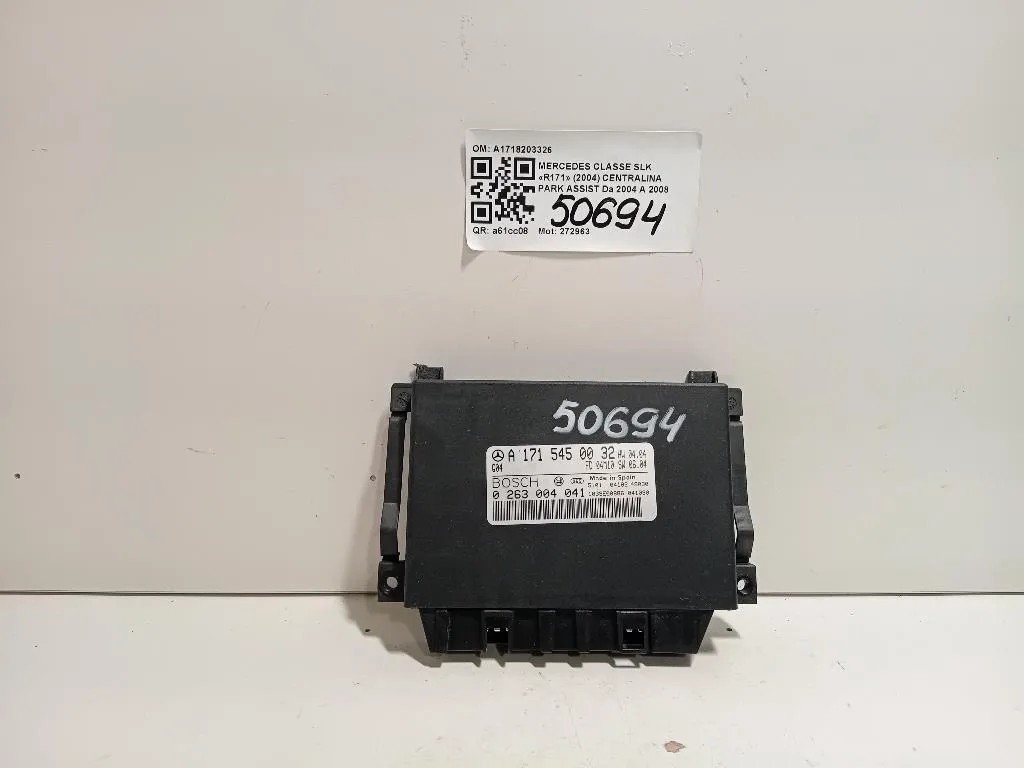 Centralina PARK Assist A1718203326 Mercedes Classe SLK R171 2004