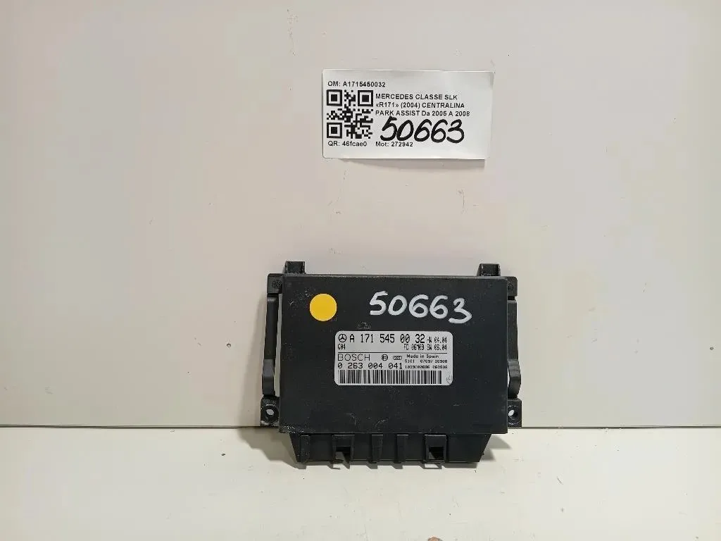 Centralina PARK Assist A1715450032 Mercedes Classe SLK R171 2004