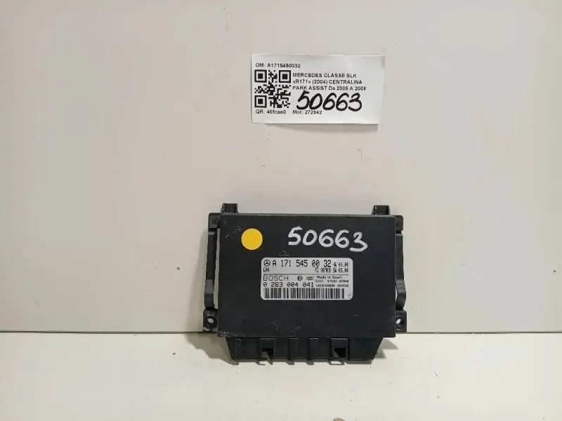 Centralina PARK Assist A1715450032 Mercedes Classe SLK R171 2004