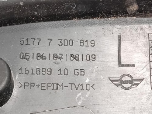 Modanatura Paracolpi Parafango ANT SX