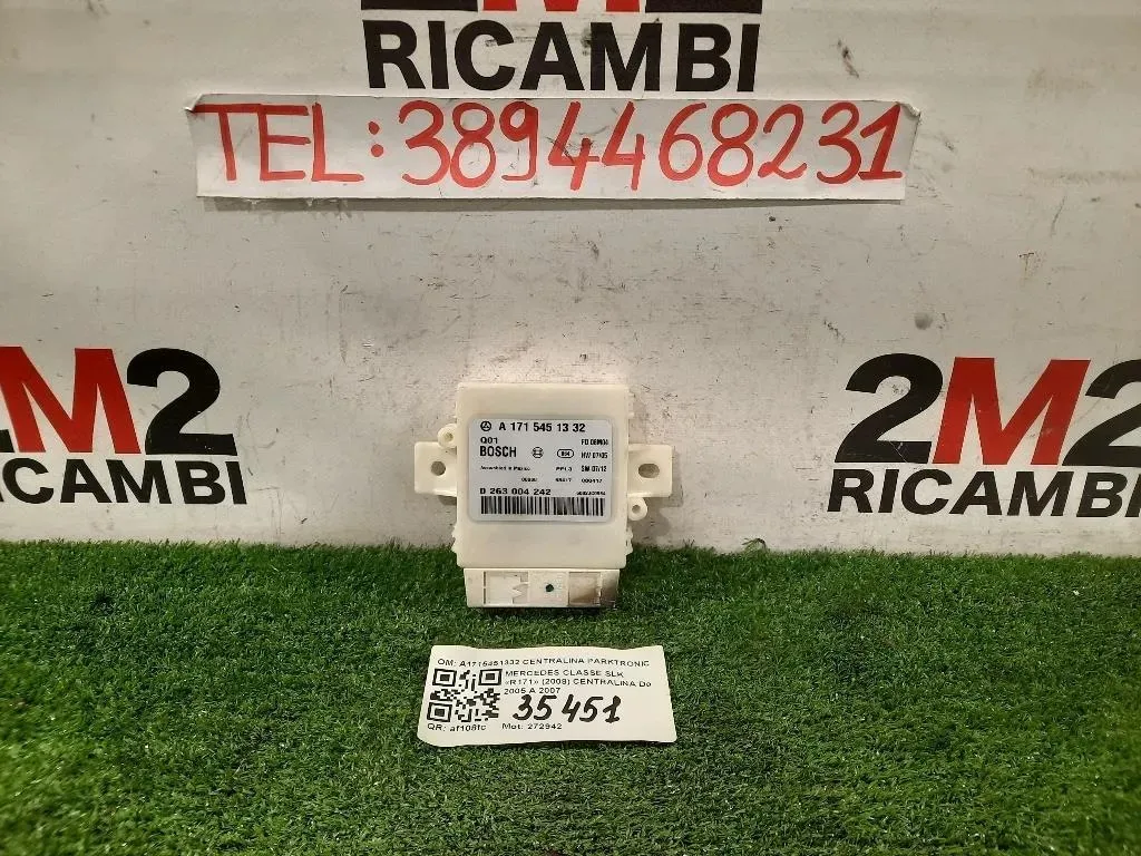 Centralina PARK Assist A1715451332 CENTRALINA PARKTRONIC Mercedes Classe SLK R171 2008