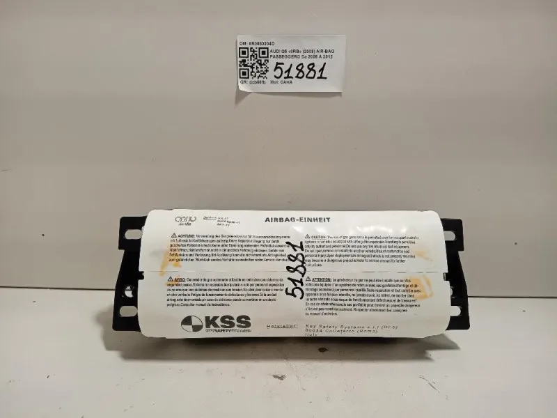 Air-bag Passeggero 8R0880204D Audi Q5 8RB 2009