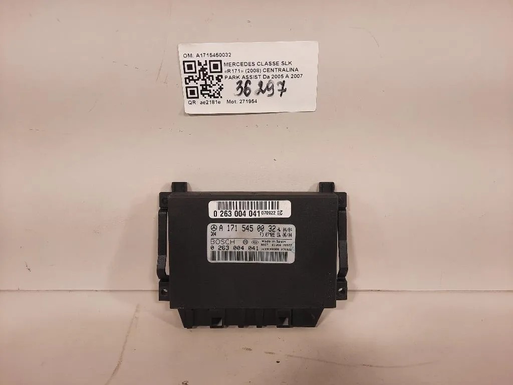 Centralina PARK Assist A1715450032 Mercedes Classe SLK R171 2008