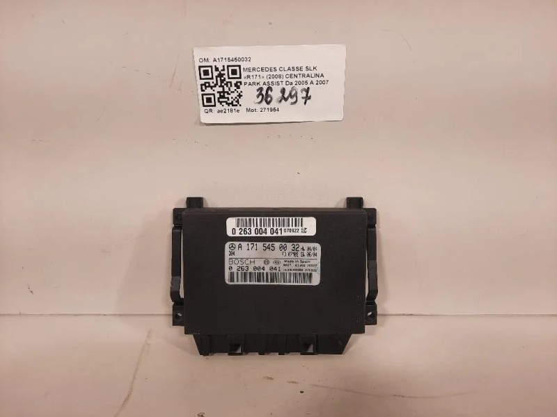 Centralina PARK Assist A1715450032 Mercedes Classe SLK R171 2008
