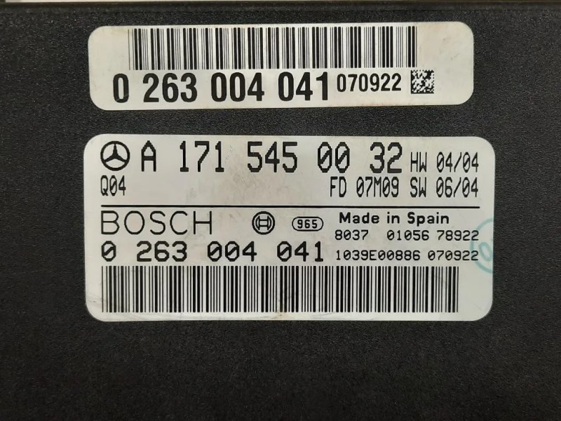 Centralina PARK Assist A1715450032 Mercedes Classe SLK R171 2008