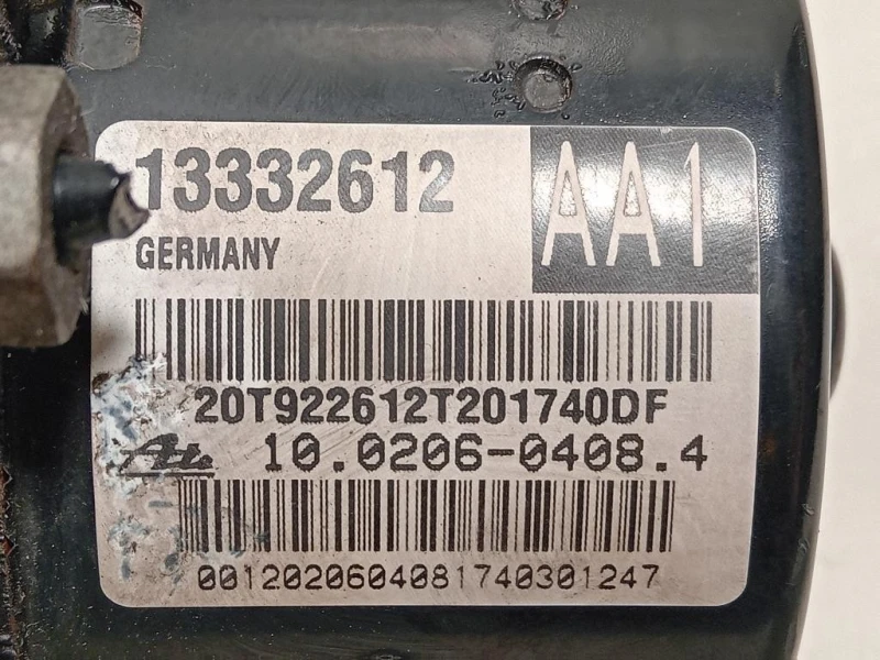 Pompa ABS ANT 13332612 Opel Astra J SW 2010