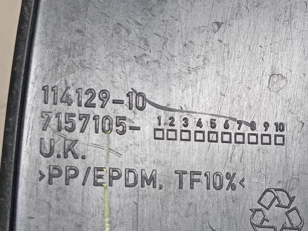 Modanatura Paracolpi Parafango ANT SX 7157105 Mini MINI Cooper R56 2007