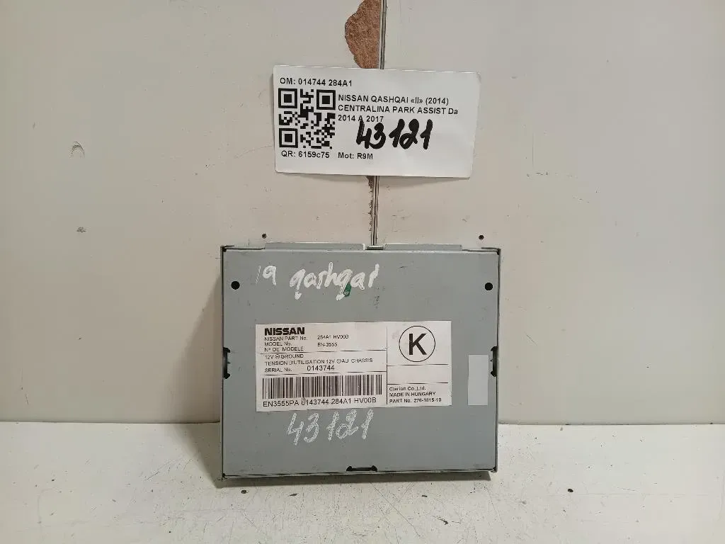 Centralina PARK Assist 014744 284A1 Nissan Qashqai II 2014