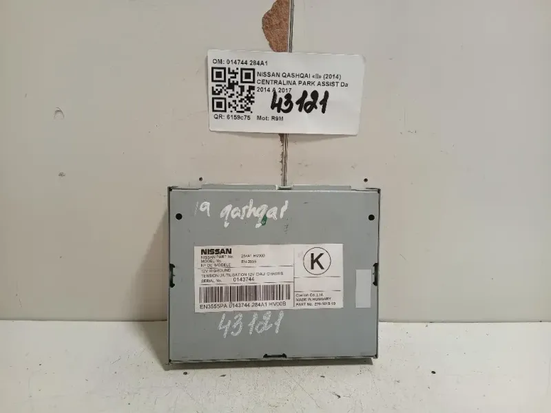 Centralina PARK Assist 014744 284A1 Nissan Qashqai II 2014
