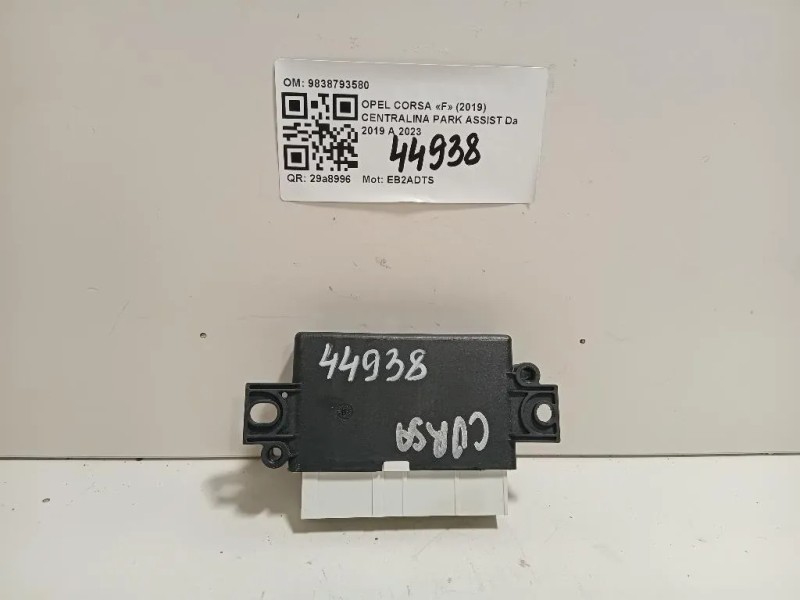 Centralina PARK Assist 9838793580 Opel Corsa F 2019