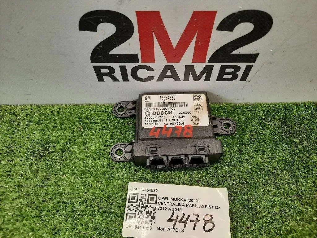 Centralina PARK Assist 13354532 Opel Mokka 2013