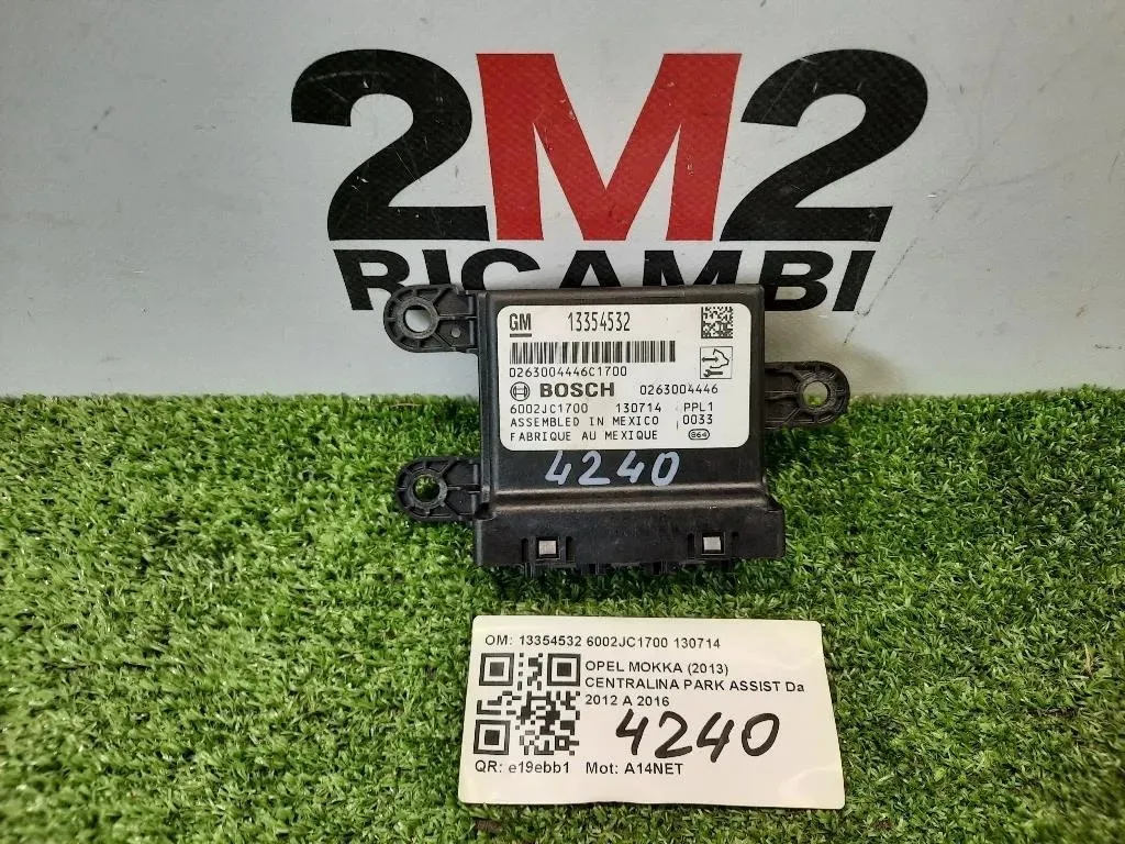 Centralina PARK Assist 13354532 Opel Mokka 2013