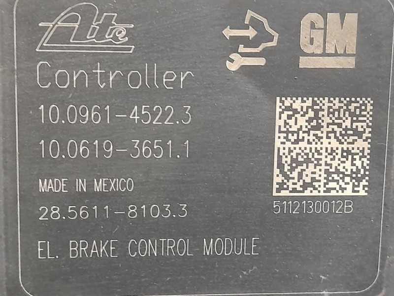 ABS Gruppo ANT 13356789 10096145223 Opel Astra J 2010