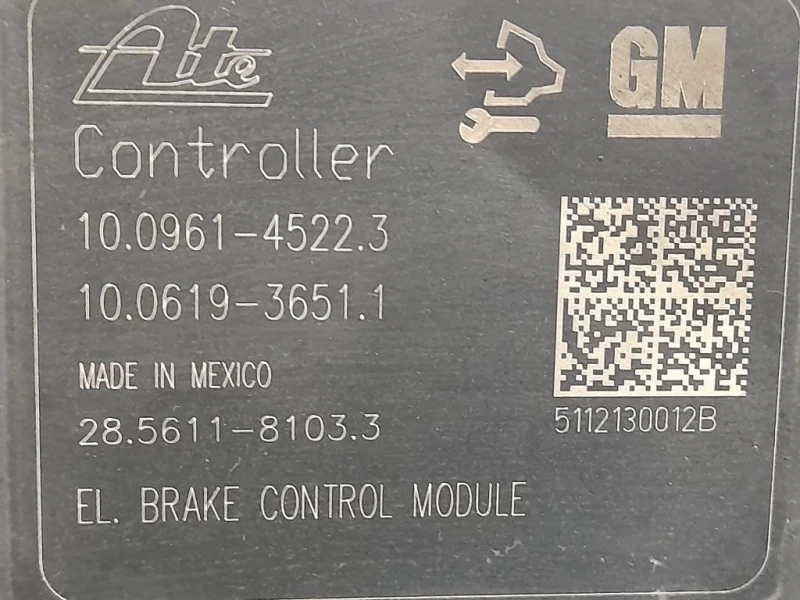 ABS Gruppo ANT 13356789 10096145223 Opel Astra J 2010