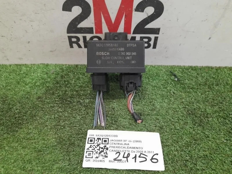Centralina Preriscaldamento Candelette 9X2Q12B533BB Jaguar XF I 2008