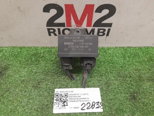 Centralina Preriscaldamento Candelette 9X2Q12B533BB Jaguar XF I 2011