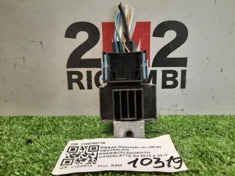 Centralina Preriscaldamento Candelette 110678071R Nissan Qashqai II 2014
