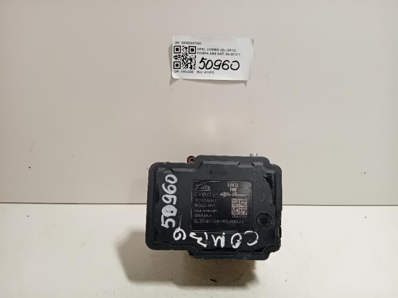Pompa ABS ANT 00052007363 Opel Combo D 2012