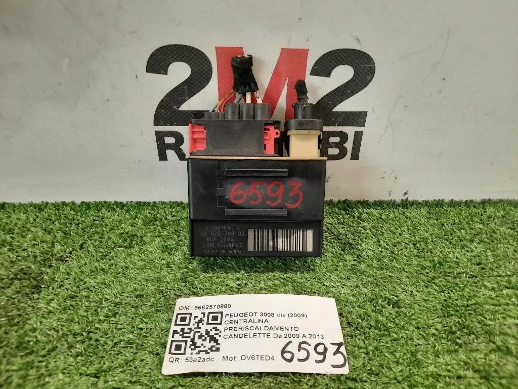 Centralina Preriscaldamento Candelette 9662570880 Peugeot 3008 I 2009