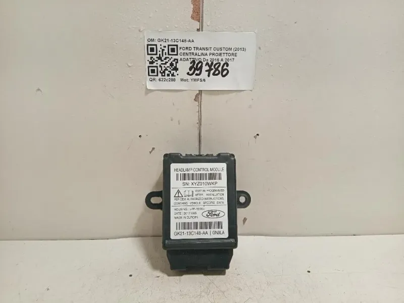 Centralina Proiettore Adattivo GK21-13C148-AA Ford Transit Custom I 2013