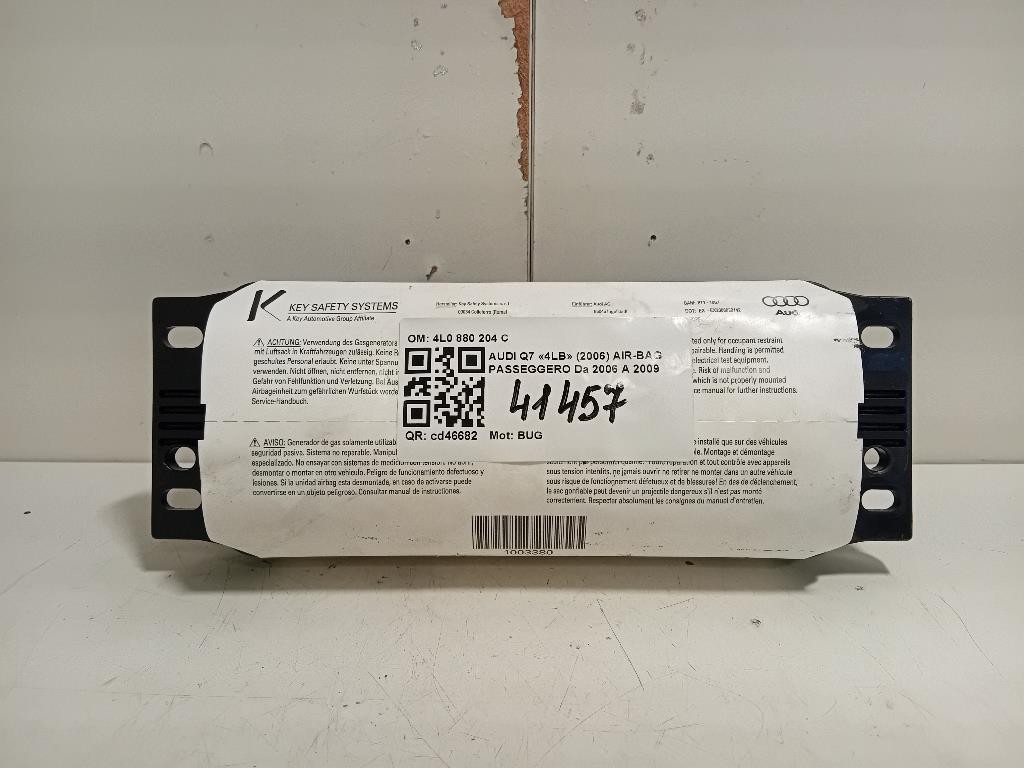 Air-bag Passeggero 4L0 880 204 C Audi Q7 4LB 2006
