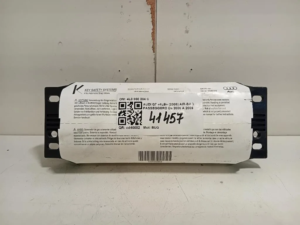 Air-bag Passeggero 4L0 880 204 C Audi Q7 4LB 2006