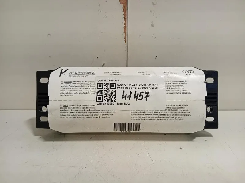 Air-bag Passeggero 4L0 880 204 C Audi Q7 4LB 2006