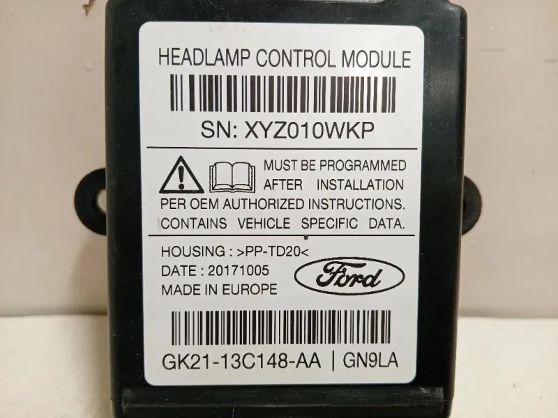 Centralina Proiettore Adattivo GK21-13C148-AA Ford Transit Custom I 2013