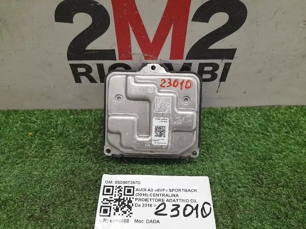 Centralina Proiettore Adattivo DX 8S0907397D Audi A3 8VF Sportback 2016