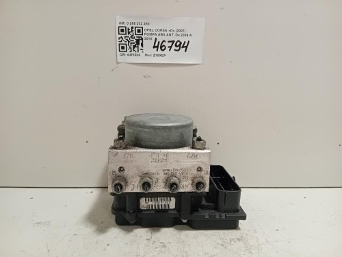 Pompa ABS ANT 0 265 232 288 Opel Corsa D 2007