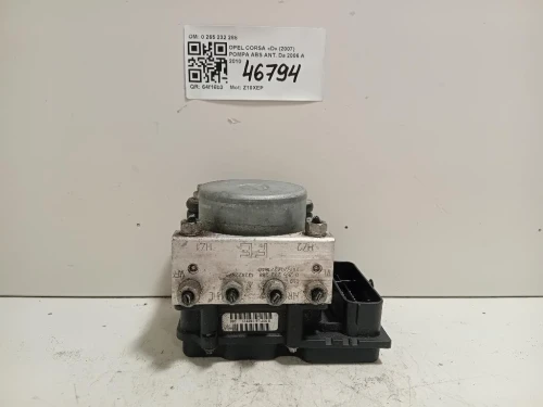 Pompa ABS ANT 0 265 232 288 Opel Corsa D 2007