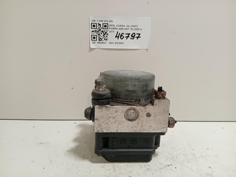 Pompa ABS ANT 0 265 232 288 Opel Corsa D 2007