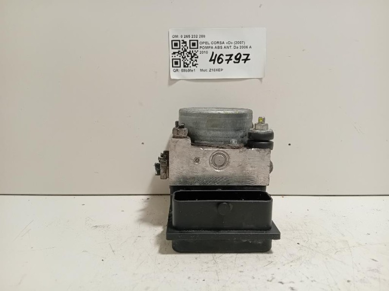Pompa ABS ANT 0 265 232 288 Opel Corsa D 2007