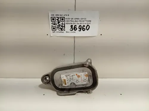 Centralina Proiettore Xenon DX 8R0 941 476 B Audi Q5 8RB 2012