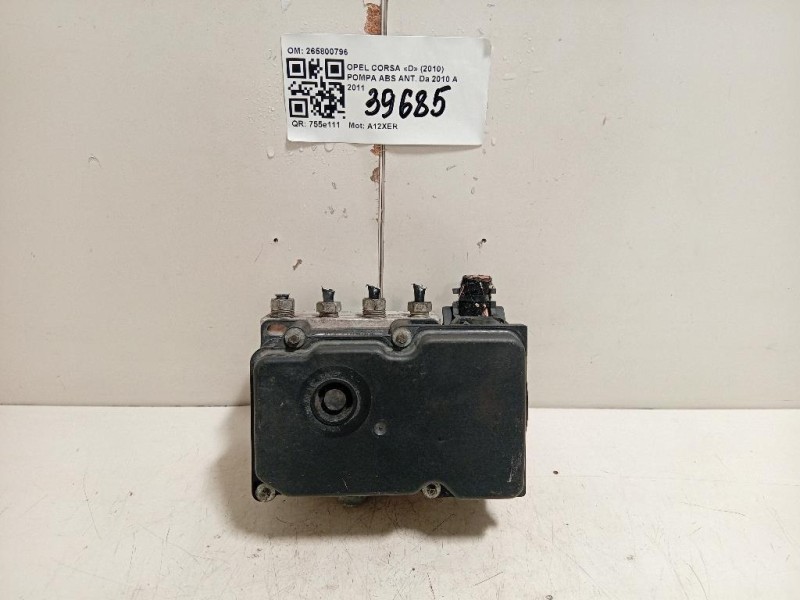 Pompa ABS ANT 265800796 Opel Corsa D 2010