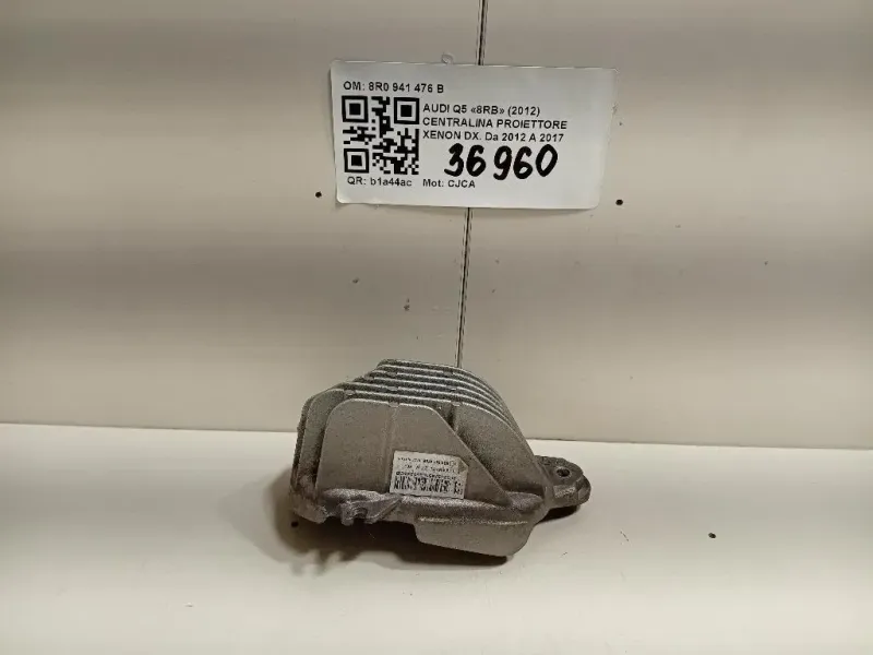 Centralina Proiettore Xenon DX 8R0 941 476 B Audi Q5 8RB 2012