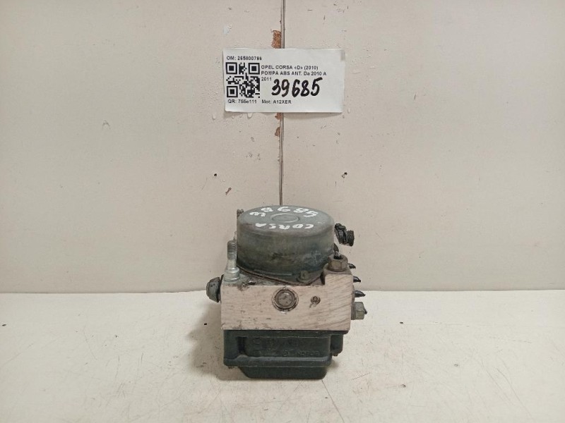 Pompa ABS ANT 265800796 Opel Corsa D 2010