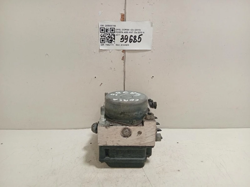 Pompa ABS ANT 265800796 Opel Corsa D 2010