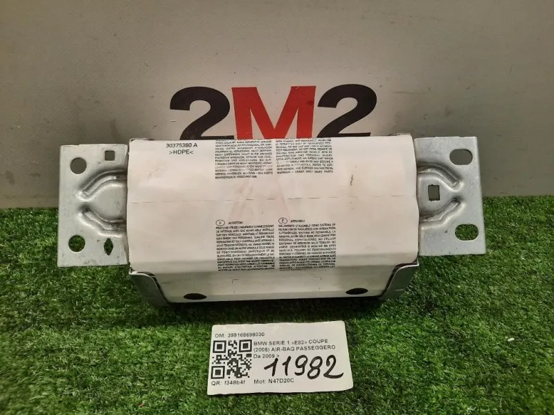 Air-bag Passeggero 399168698030 Bmw Serie 1 E82 Coupe 2005