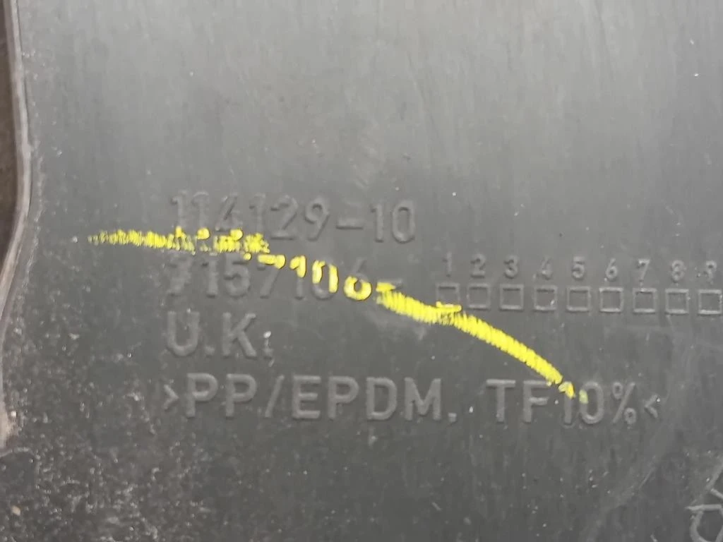 Modanatura Paracolpi Parafango POST DX 114129-10 Mini MINI Cooper R56 2007