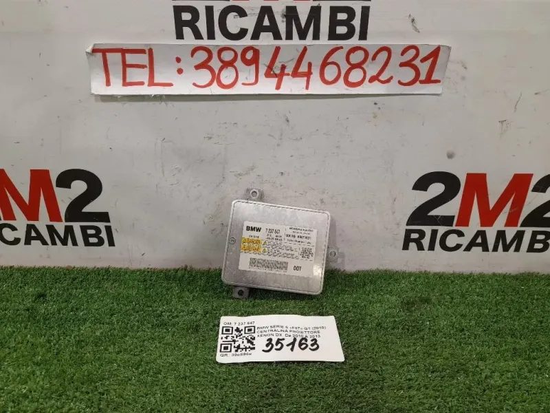 Centralina Proiettore Xenon DX 7 237 647 Bmw Serie 5 F07 GT 2010