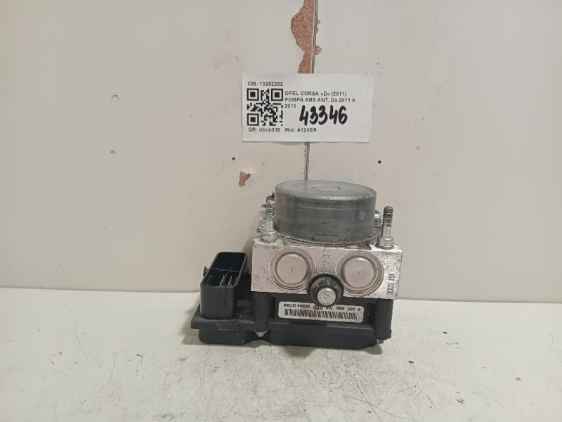 Pompa ABS ANT 13282282 Opel Corsa D 2011