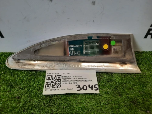 Modanatura Paracolpi Parafango POST SX 9687741077 Citroen DS3 2010