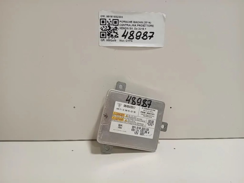 Centralina Proiettore Xenon SX 99161832303 Porsche Macan 2014