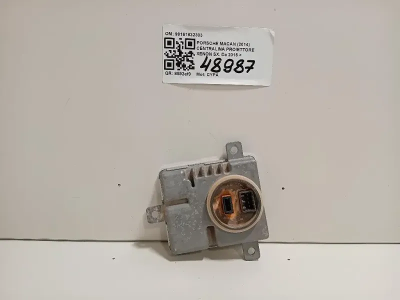 Centralina Proiettore Xenon SX 99161832303 Porsche Macan 2014