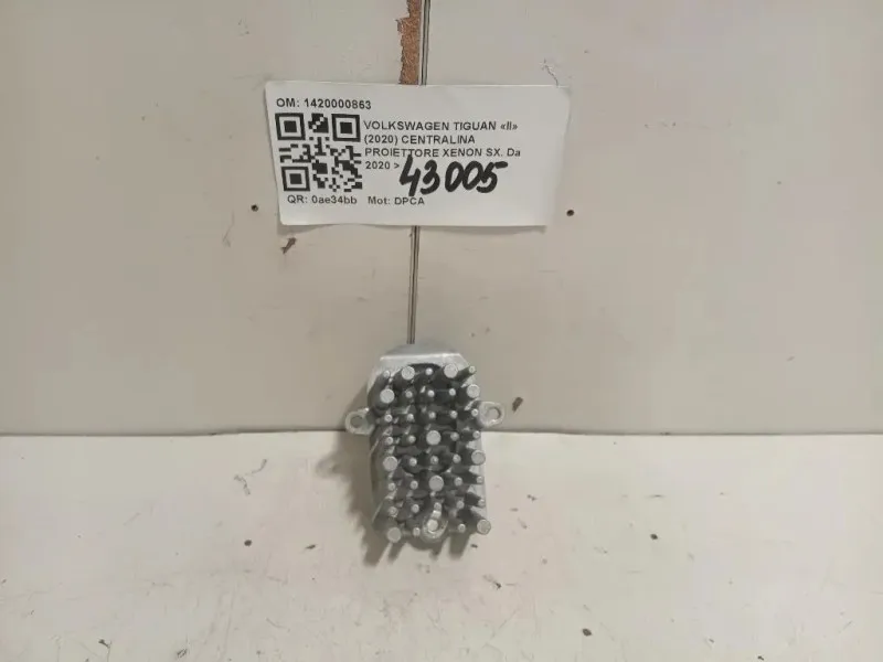 Centralina Proiettore Xenon SX 1420000863 Volkswagen Tiguan II 2020