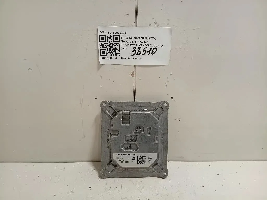 Centralina Proiettori Xenon 130732926400 Alfa Romeo Giulietta 2010
