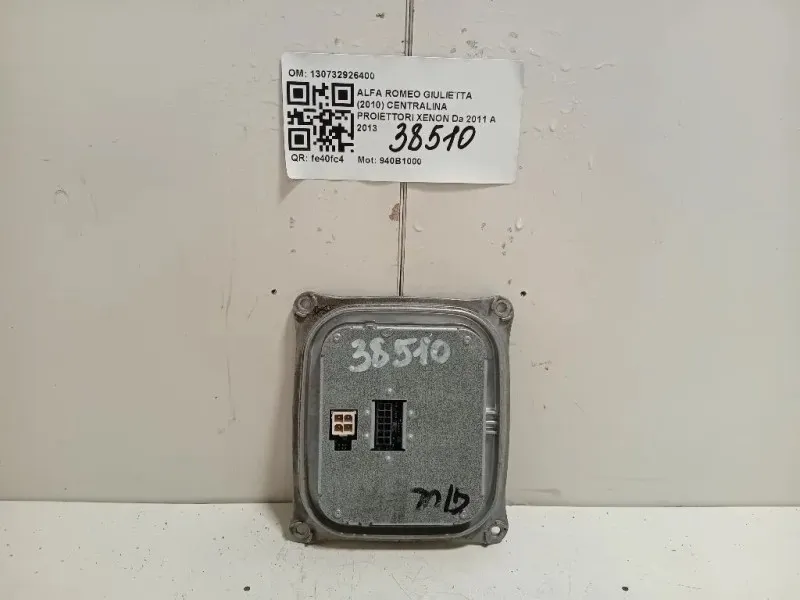 Centralina Proiettori Xenon 130732926400 Alfa Romeo Giulietta 2010