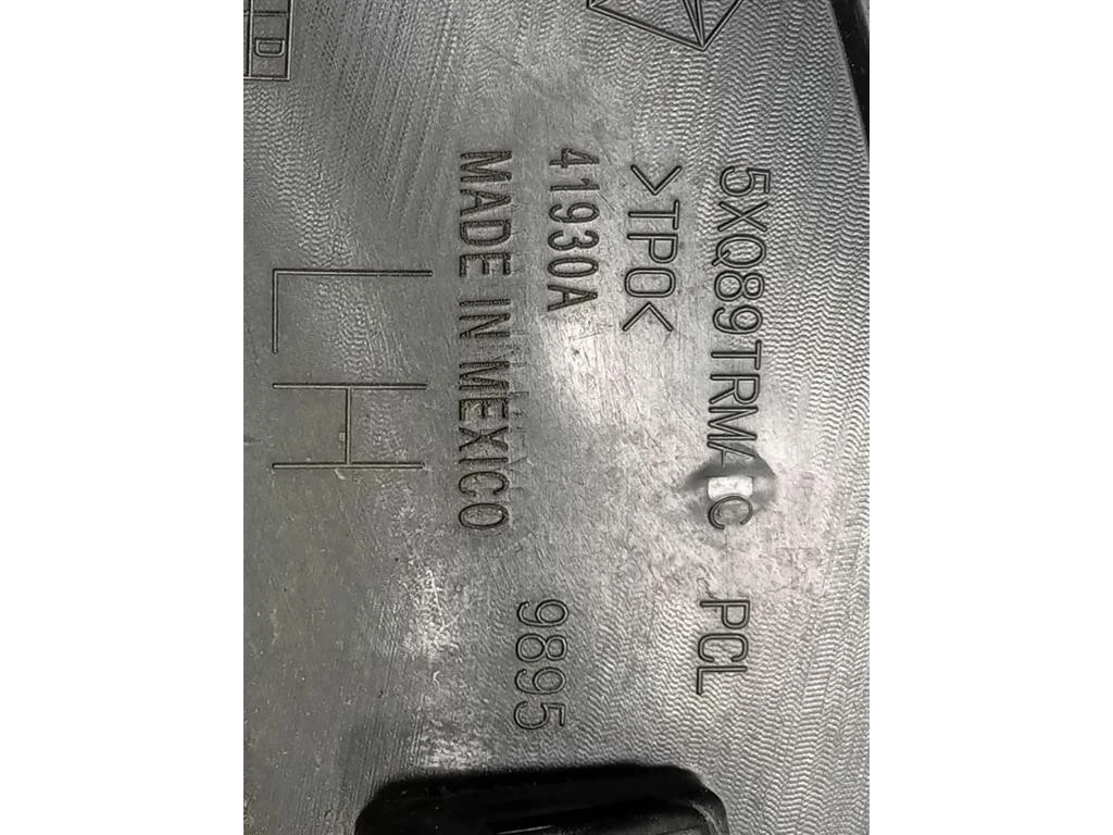 Modanatura Paracolpi Parafango POST SX 41930A Jeep Compass III 2017