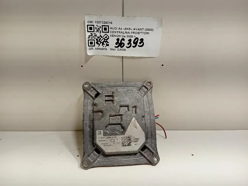 Centralina Proiettori Xenon 1307329218 Audi A4 8K5 Avant 2008